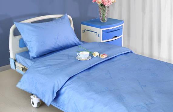 Non Woven Bed Sheet and Pillow Cover for Hospital
